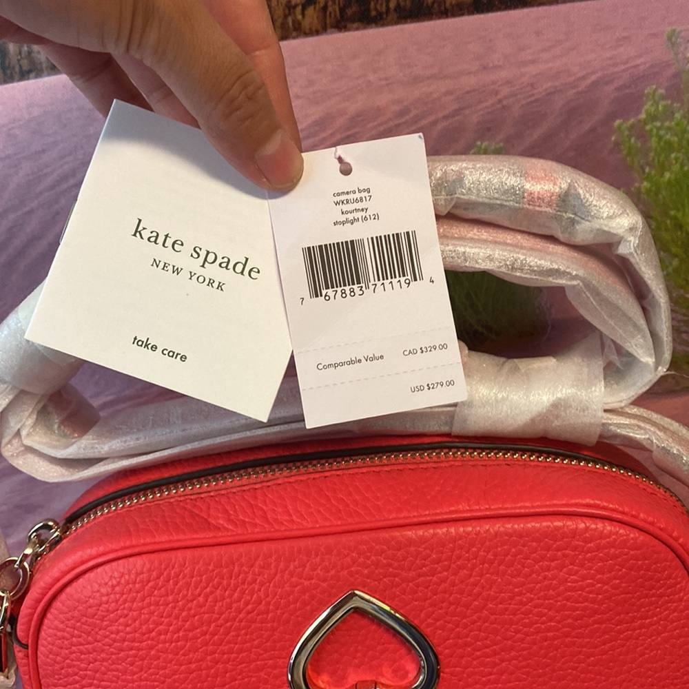 Kate Spade Crossbody leather bag New York. - Picture 8 of 10